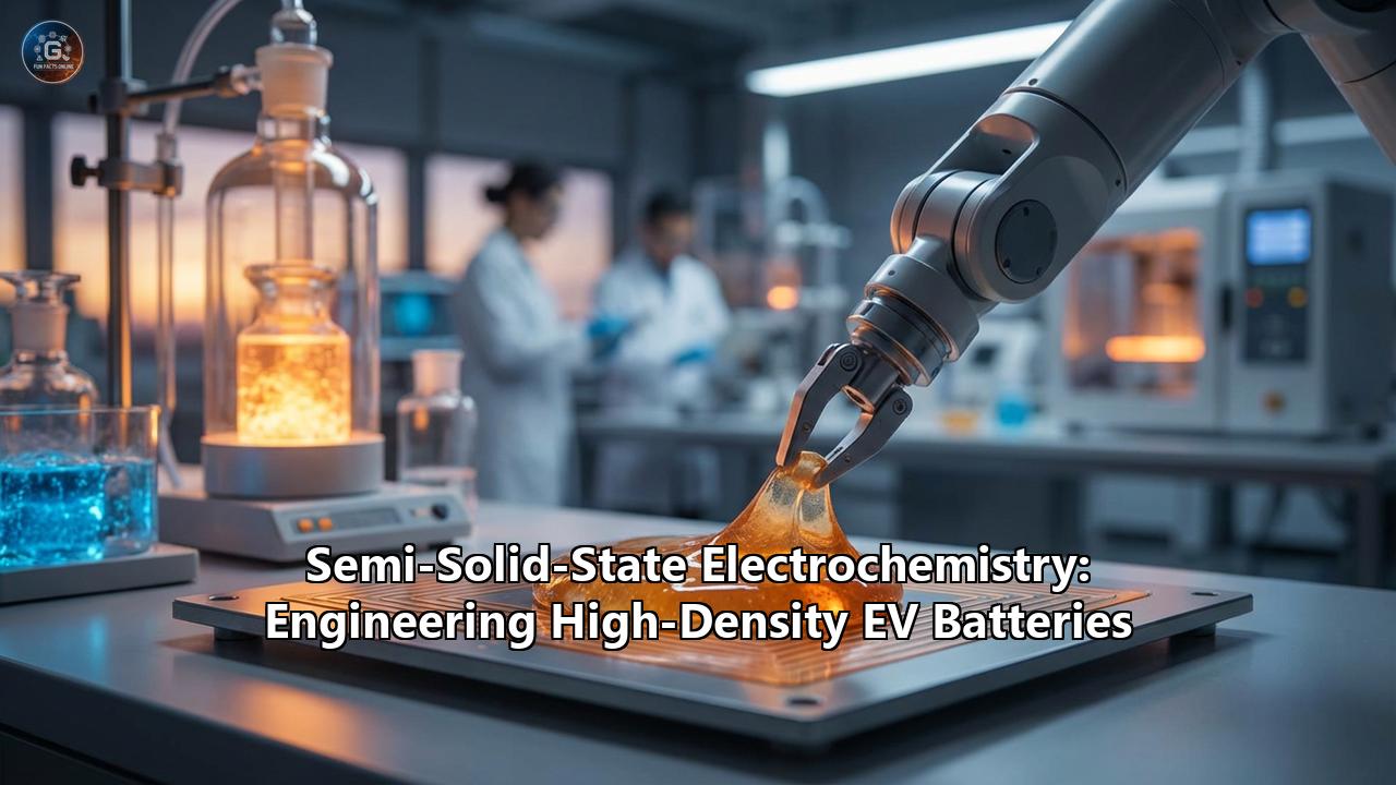 Semi-Solid-State Electrochemistry: Engineering High-Density EV Batteries