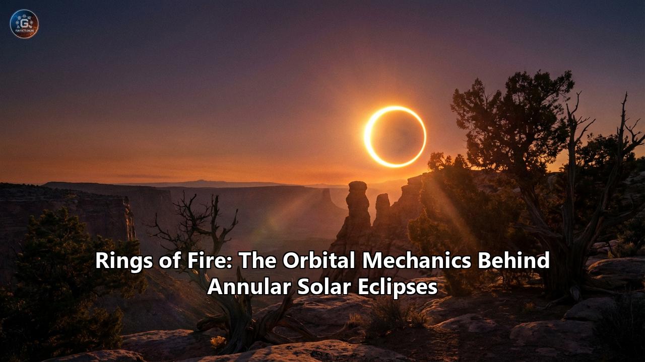 Rings of Fire: The Orbital Mechanics Behind Annular Solar Eclipses