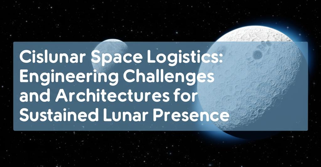 Cislunar Space Logistics: Engineering Challenges and Architectures for Sustained Lunar Presence