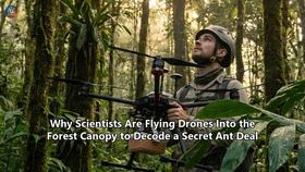 Why Scientists Are Flying Drones Into the Forest Canopy to Decode a Secret Ant Deal
