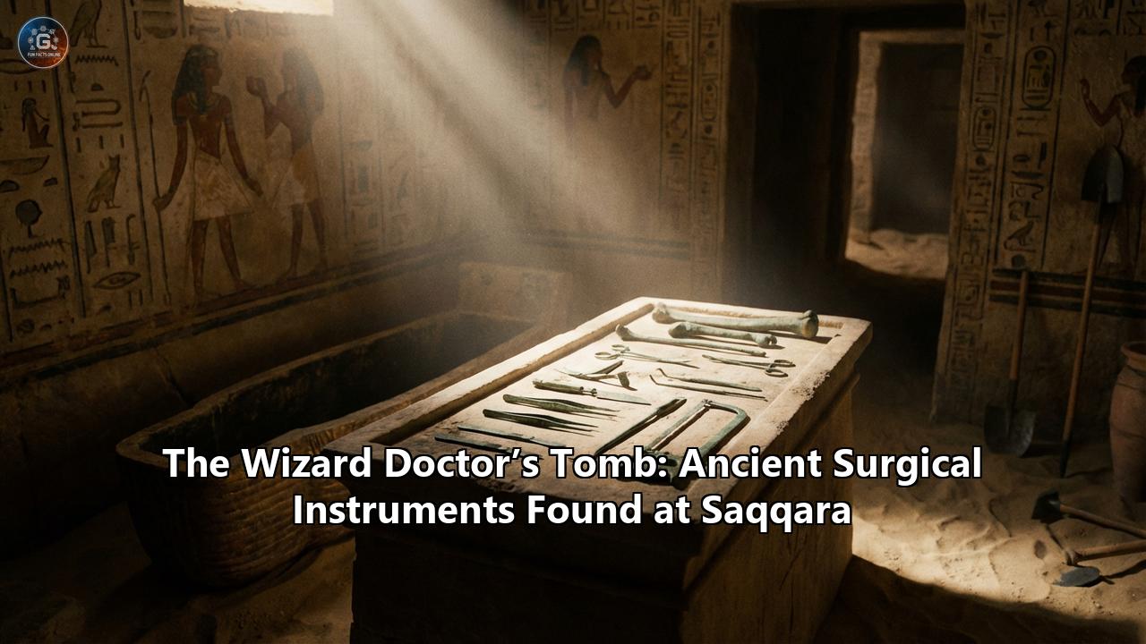 The Wizard Doctor’s Tomb: Ancient Surgical Instruments Found at Saqqara