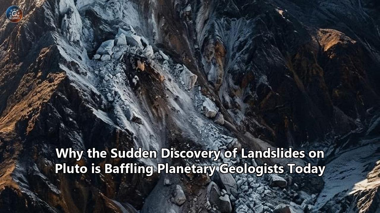 Why the Sudden Discovery of Landslides on Pluto is Baffling Planetary Geologists Today