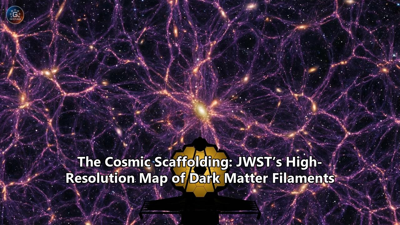 The Cosmic Scaffolding: JWST’s High-Resolution Map of Dark Matter Filaments