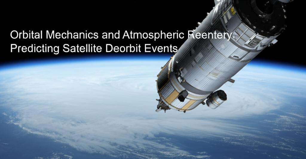 Orbital Mechanics and Atmospheric Reentry: Predicting Satellite Deorbit Events
