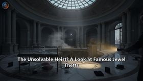 The Unsolvable Heist? A Look at Famous Jewel Thefts