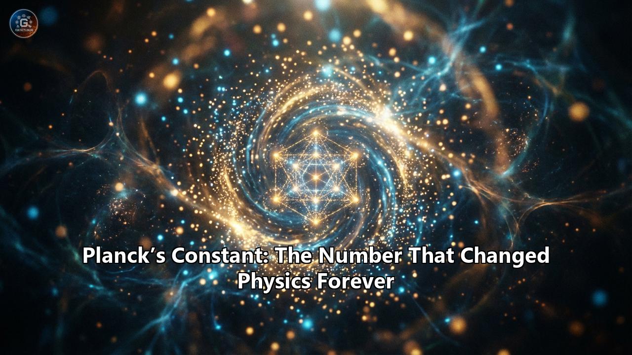 Planck’s Constant: The Number That Changed Physics Forever