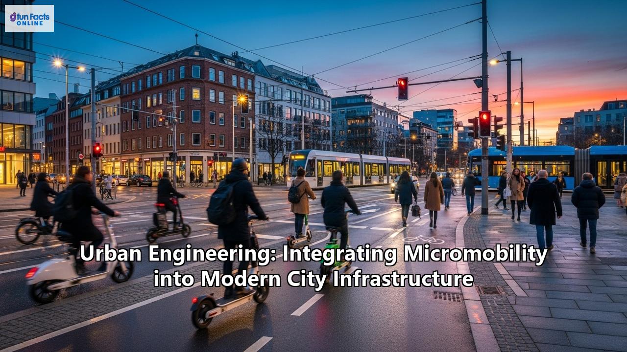 Urban Engineering: Integrating Micromobility into Modern City Infrastructure