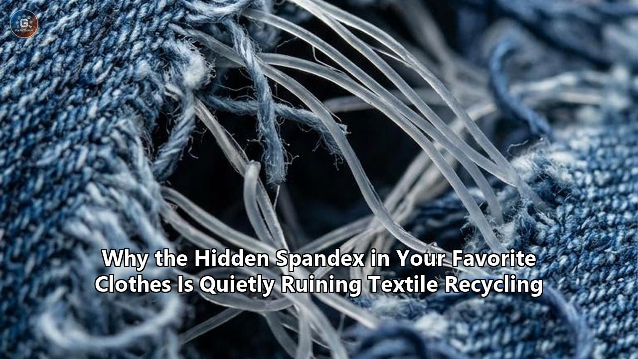 Why the Hidden Spandex in Your Favorite Clothes Is Quietly Ruining Textile Recycling