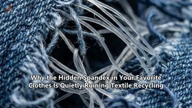Why the Hidden Spandex in Your Favorite Clothes Is Quietly Ruining Textile Recycling
