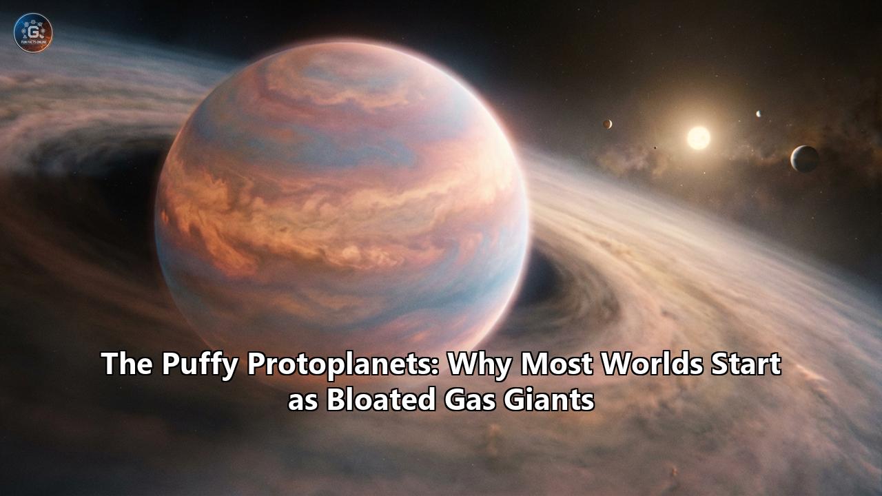 The Puffy Protoplanets: Why Most Worlds Start as Bloated Gas Giants