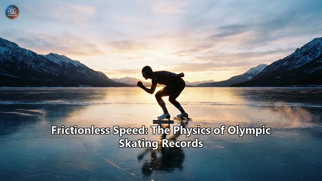 Frictionless Speed: The Physics of Olympic Skating Records