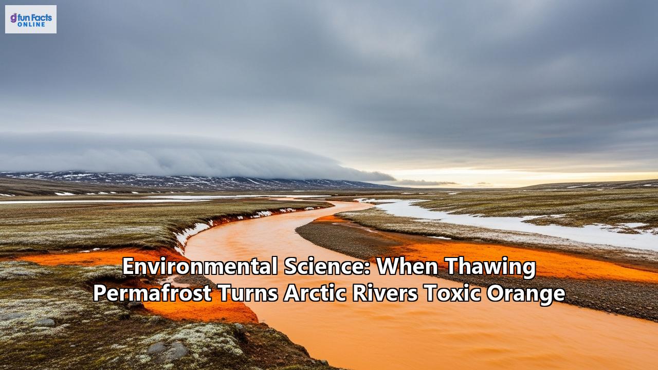 Environmental Science: When Thawing Permafrost Turns Arctic Rivers Toxic Orange