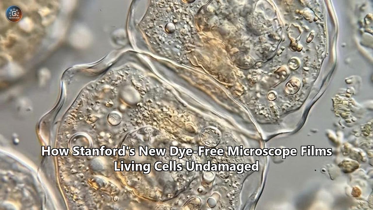 How Stanford's New Dye-Free Microscope Films Living Cells Undamaged