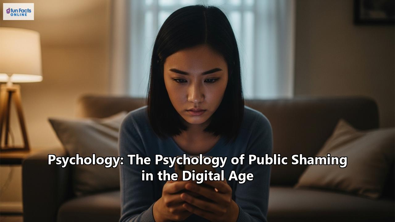 Psychology: The Psychology of Public Shaming in the Digital Age