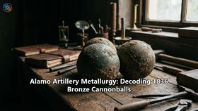 Alamo Artillery Metallurgy: Decoding 1836 Bronze Cannonballs