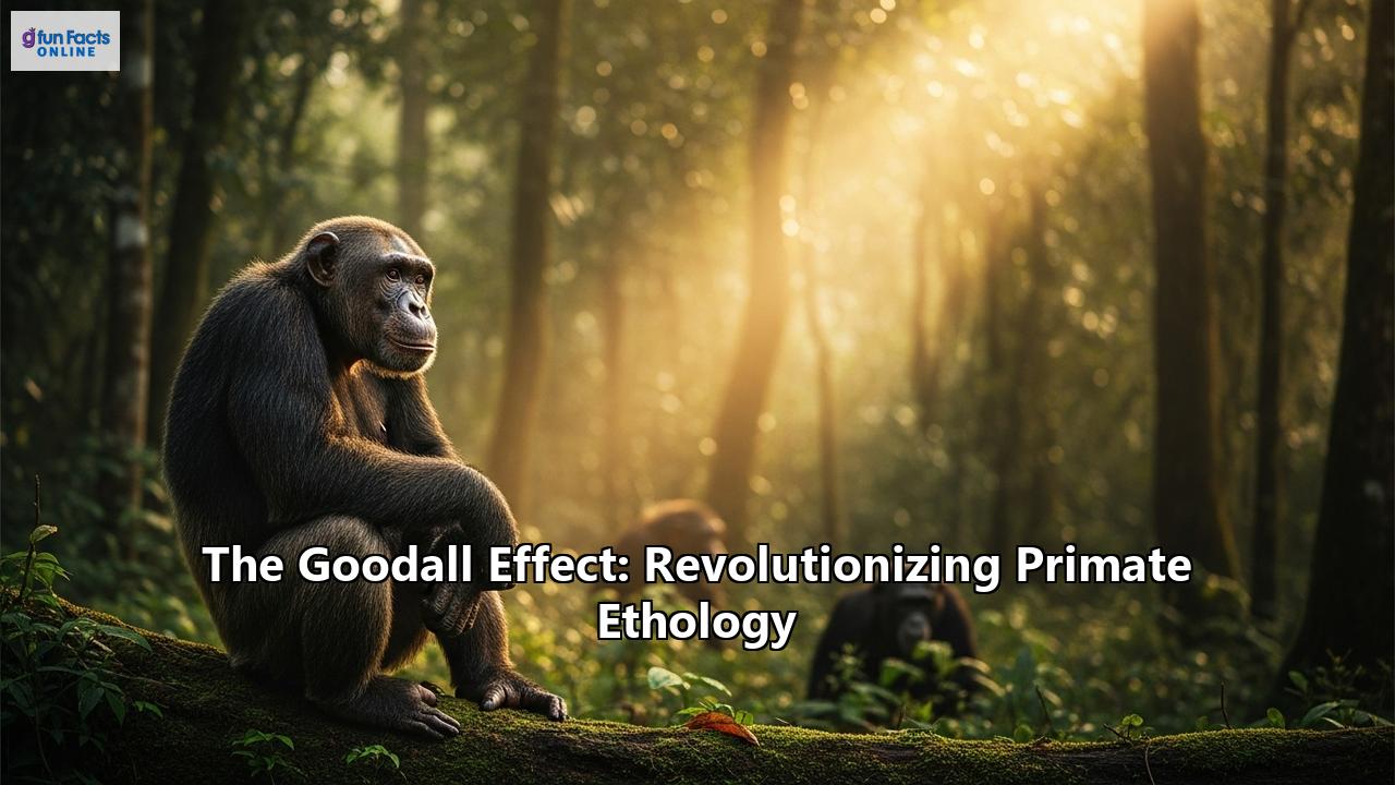 The Goodall Effect: Revolutionizing Primate Ethology
