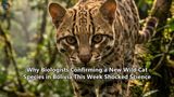 Why Biologists Confirming a New Wild Cat Species in Bolivia This Week Shocked Science