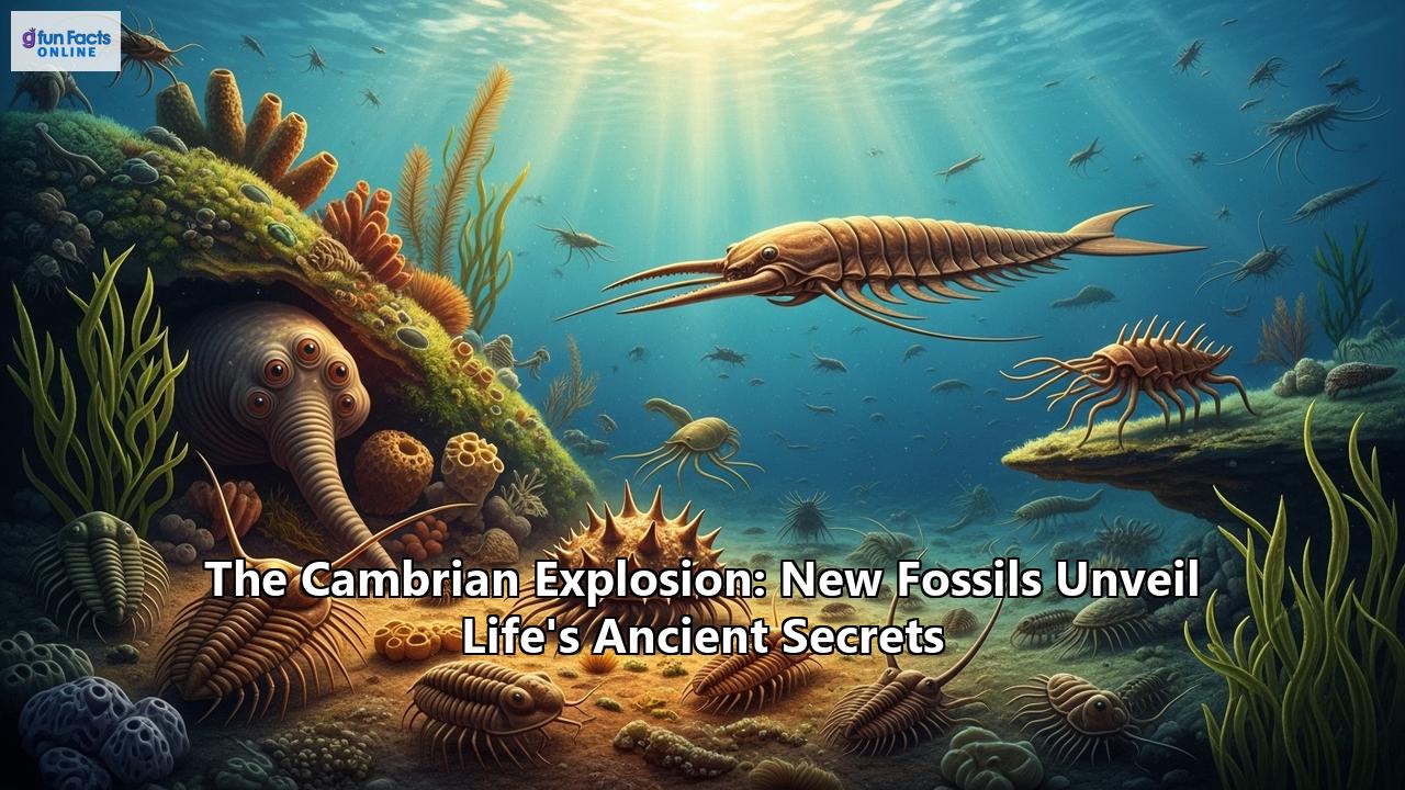 The Cambrian Explosion: New Fossils Unveil Life's Ancient Secrets