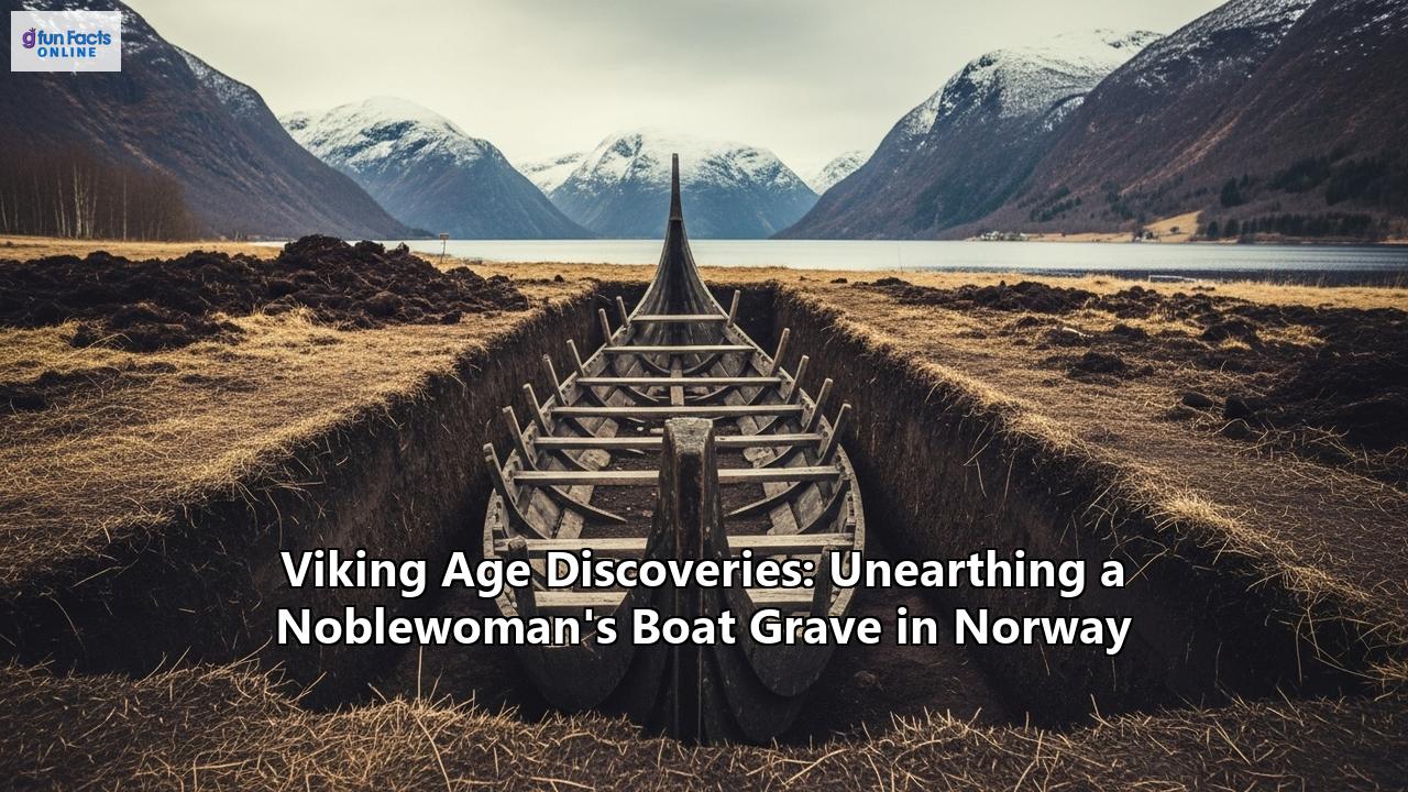 Viking Age Discoveries: Unearthing a Noblewoman's Boat Grave in Norway