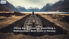 Viking Age Discoveries: Unearthing a Noblewoman's Boat Grave in Norway