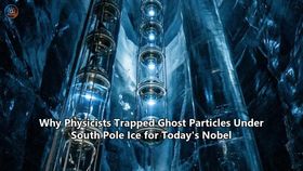 Why Physicists Trapped Ghost Particles Under South Pole Ice for Today's Nobel