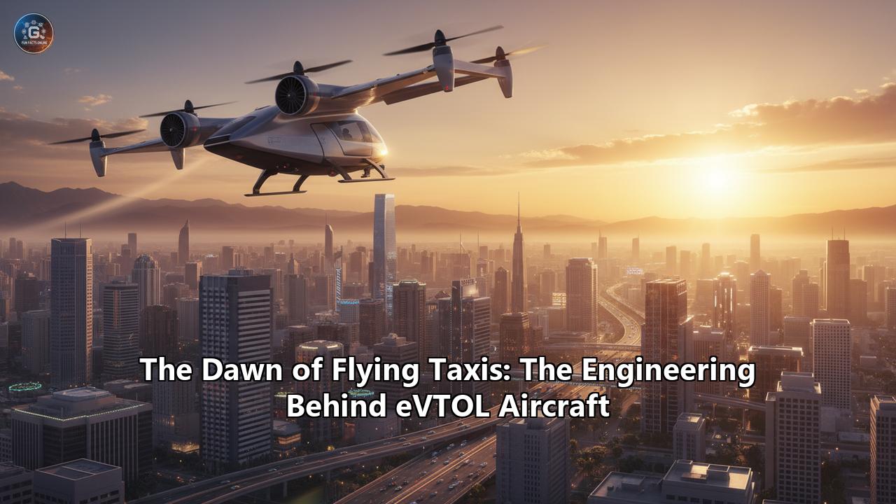 The Dawn of Flying Taxis: The Engineering Behind eVTOL Aircraft