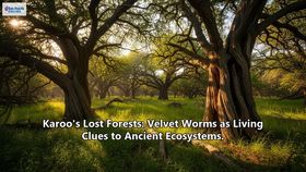 Karoo's Lost Forests: Velvet Worms as Living Clues to Ancient Ecosystems.