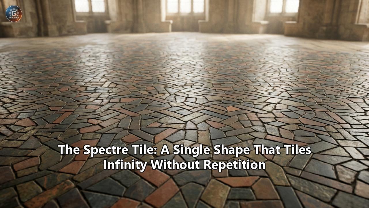 The Spectre Tile: A Single Shape That Tiles Infinity Without Repetition