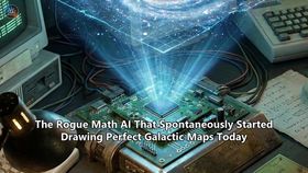 The Rogue Math AI That Spontaneously Started Drawing Perfect Galactic Maps Today