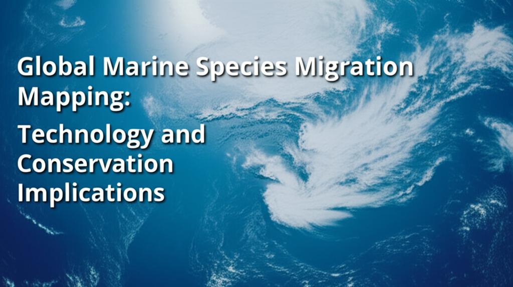 Global Marine Species Migration Mapping: Technology and Conservation Implications