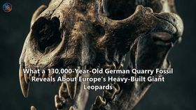 What a 130,000-Year-Old German Quarry Fossil Reveals About Europe’s Heavy-Built Giant Leopards