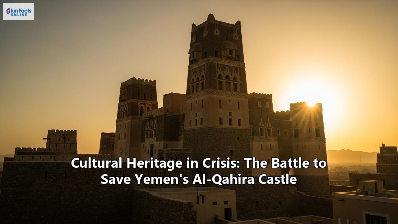 Cultural Heritage in Crisis: The Battle to Save Yemen's Al-Qahira Castle
