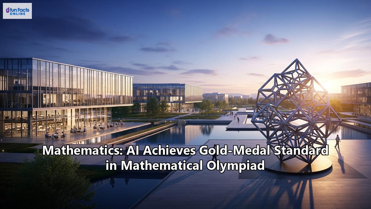 Mathematics: AI Achieves Gold-Medal Standard in Mathematical Olympiad