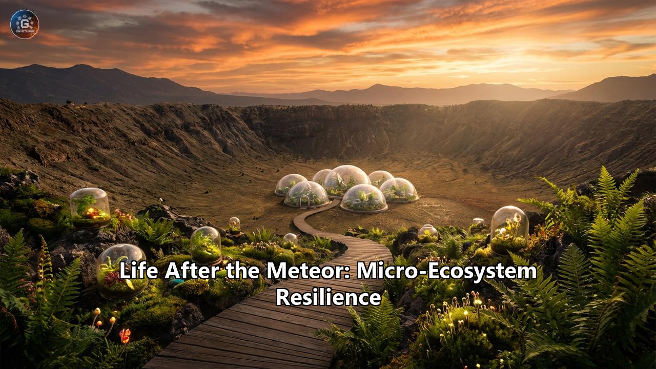 Life After the Meteor: Micro-Ecosystem Resilience