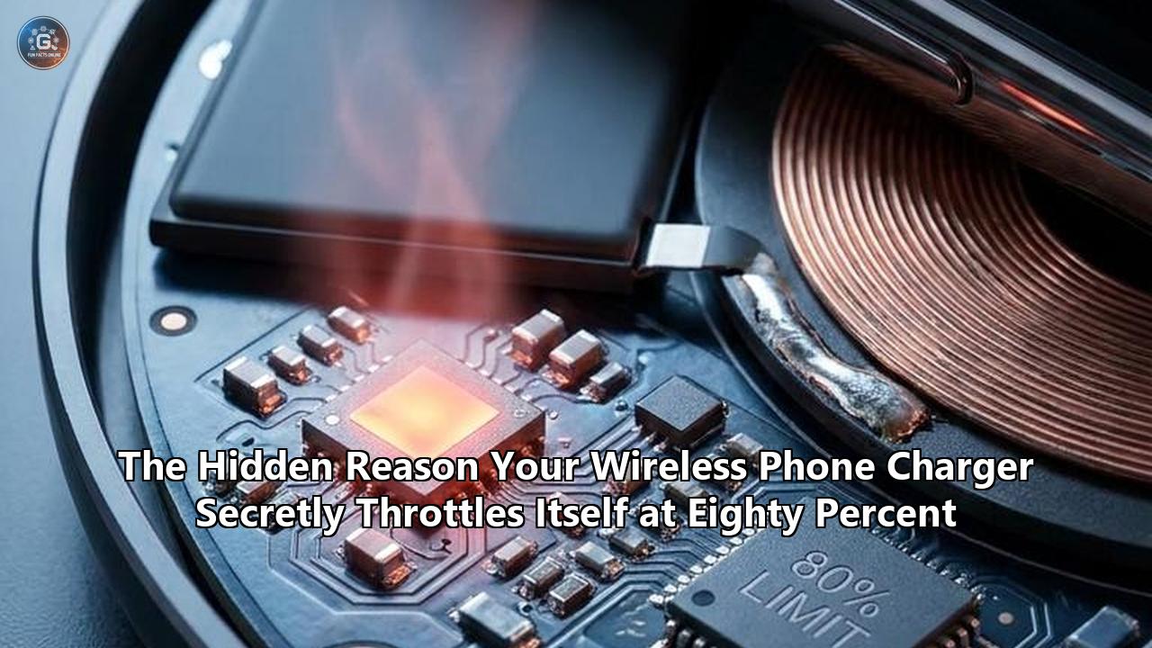 The Hidden Reason Your Wireless Phone Charger Secretly Throttles Itself at Eighty Percent