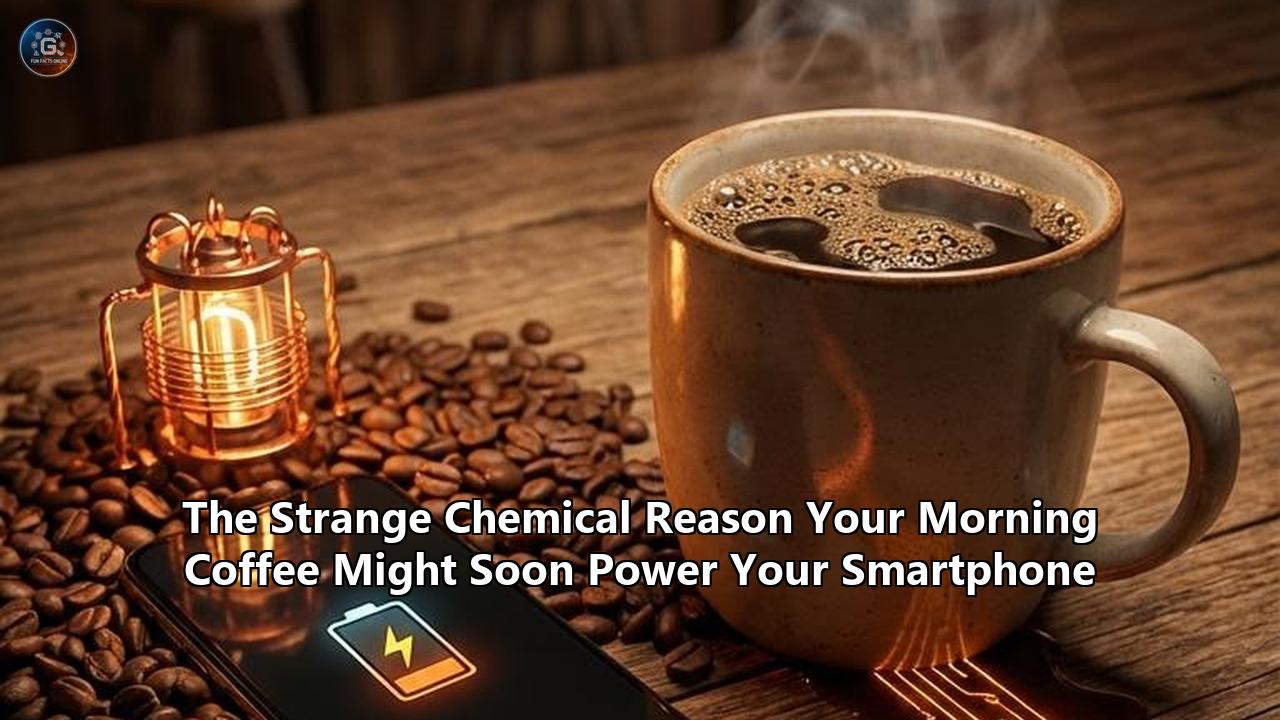 The Strange Chemical Reason Your Morning Coffee Might Soon Power Your Smartphone