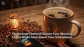 The Strange Chemical Reason Your Morning Coffee Might Soon Power Your Smartphone