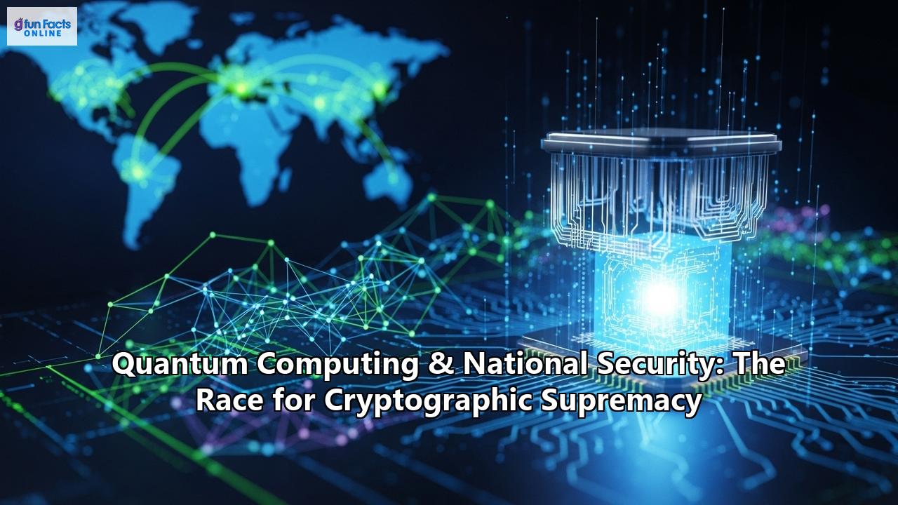 Quantum Computing & National Security: The Race for Cryptographic Supremacy