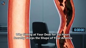 Why Sitting at Your Desk for Six Hours Secretly Warps the Shape of Your Arteries