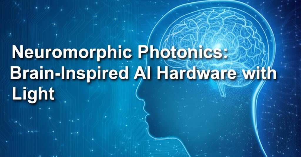 Neuromorphic Photonics: Brain-Inspired AI Hardware with Light.