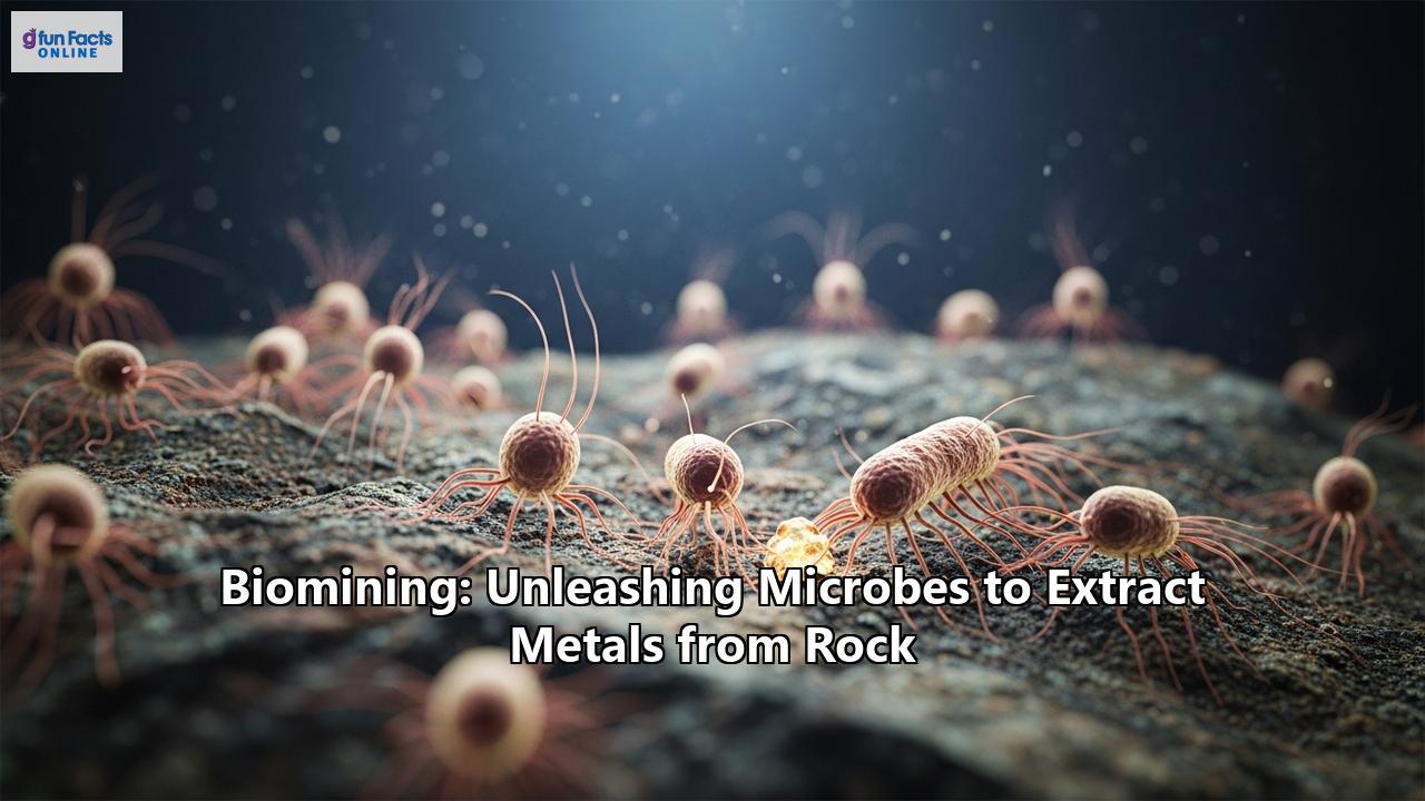 Biomining: Unleashing Microbes to Extract Metals from Rock