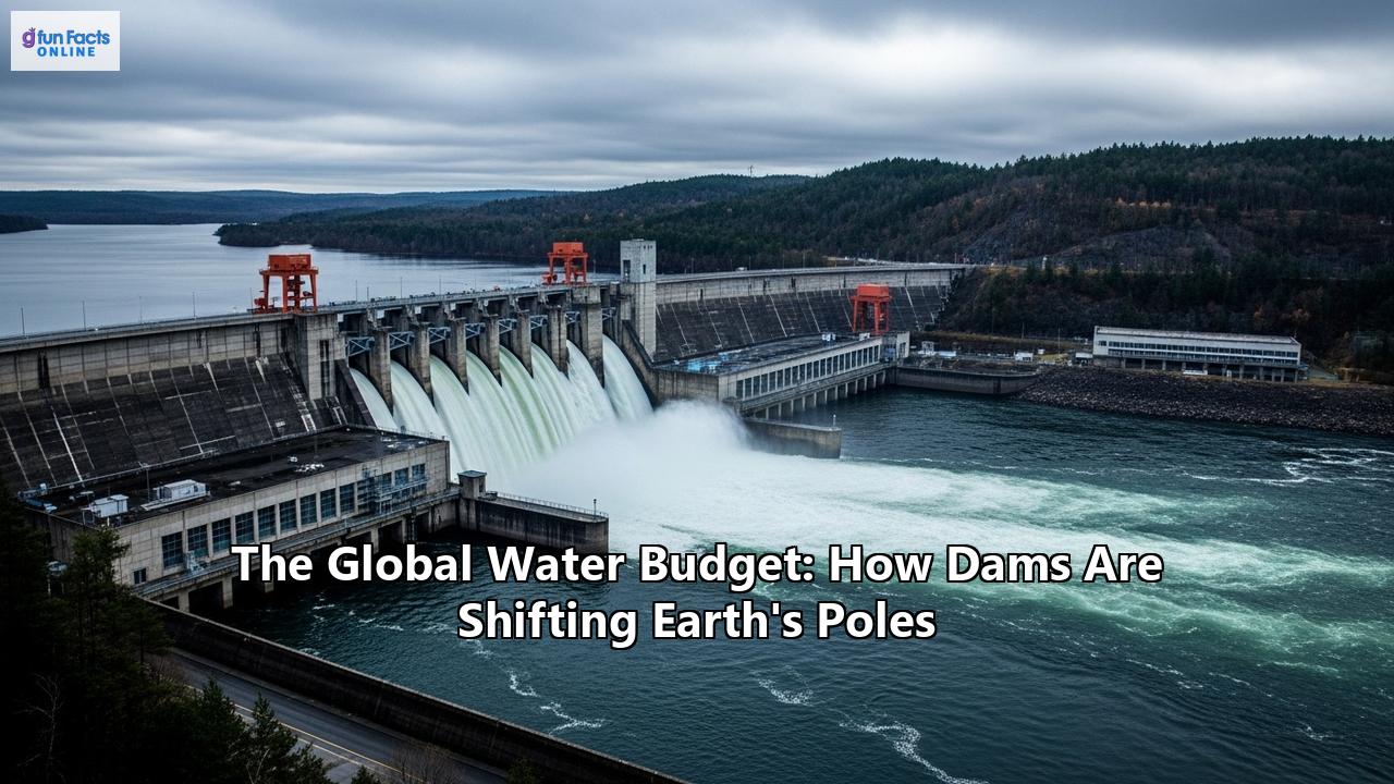 The Global Water Budget: How Dams Are Shifting Earth's Poles