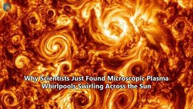 Why Scientists Just Found Microscopic Plasma Whirlpools Swirling Across the Sun