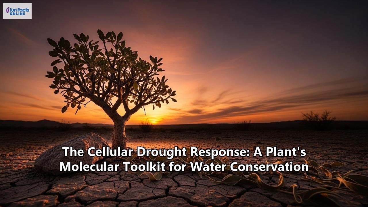 The Cellular Drought Response: A Plant's Molecular Toolkit for Water Conservation