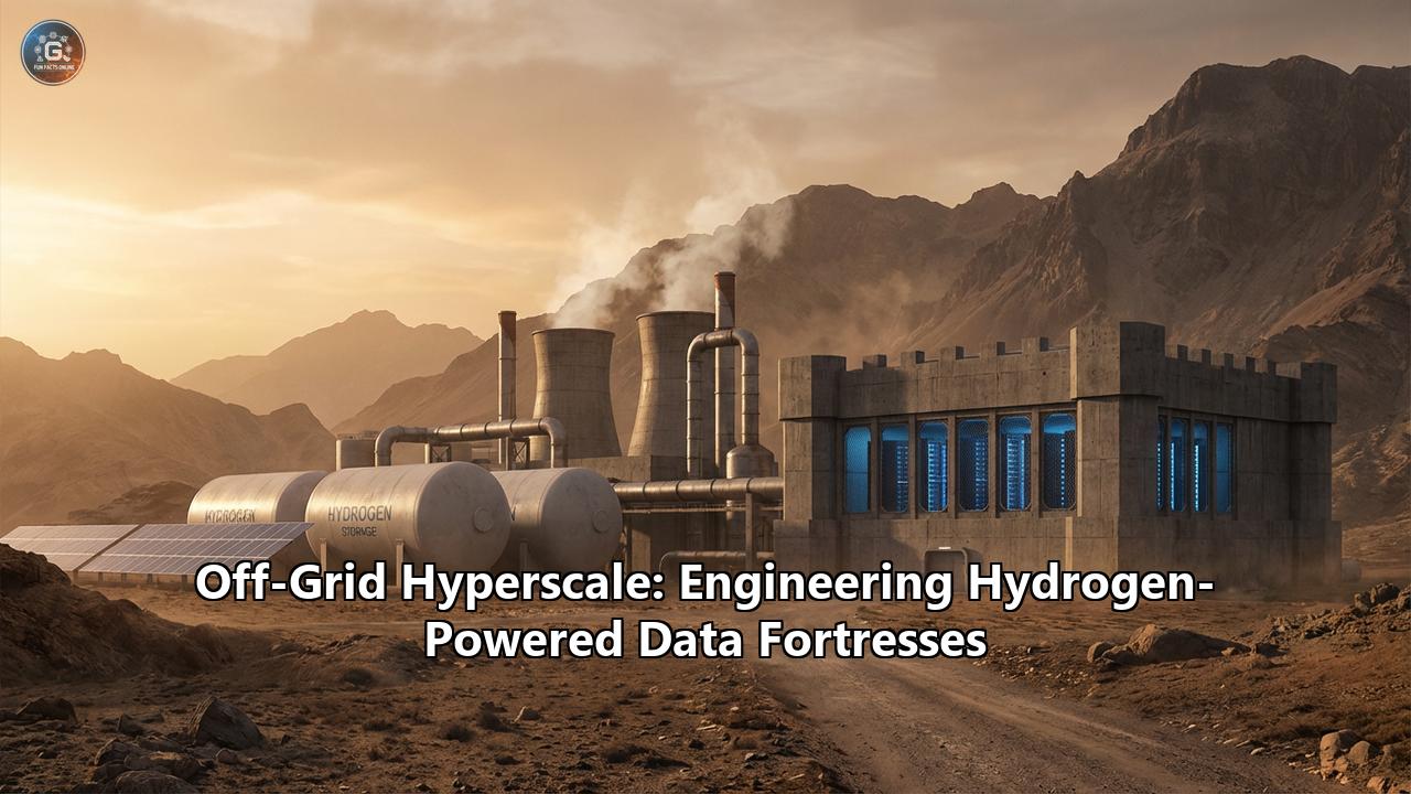 Off-Grid Hyperscale: Engineering Hydrogen-Powered Data Fortresses