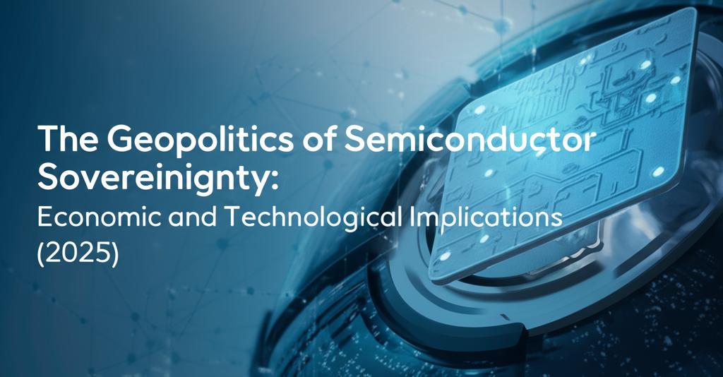 The Geopolitics of Semiconductor Sovereignty: Economic and Technological Implications (2025)