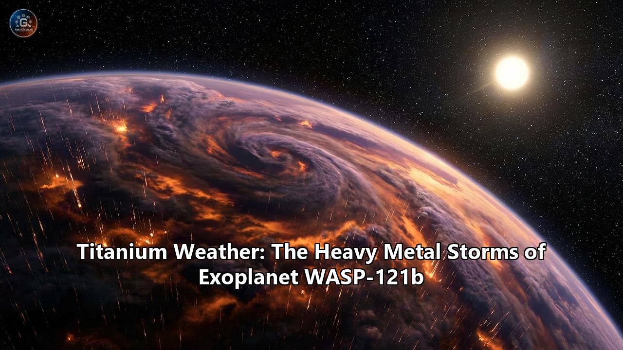 Titanium Weather: The Heavy Metal Storms of Exoplanet WASP-121b