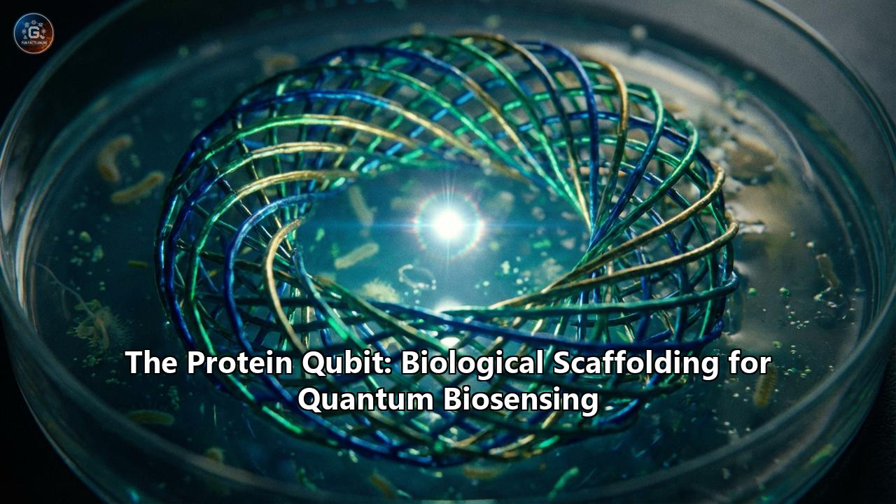 The Protein Qubit: Biological Scaffolding for Quantum Biosensing