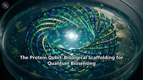The Protein Qubit: Biological Scaffolding for Quantum Biosensing