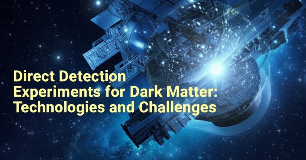 Direct Detection Experiments for Dark Matter: Technologies and Challenges